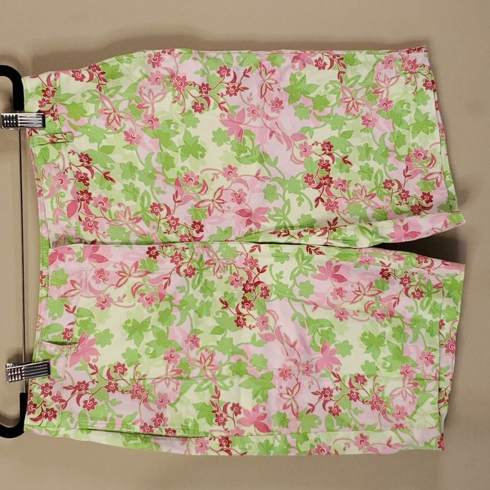 Lizgolf By Liz Claiborne Floral Shorts Size 10